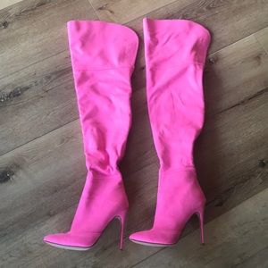 Fashion Nova Thigh high boots